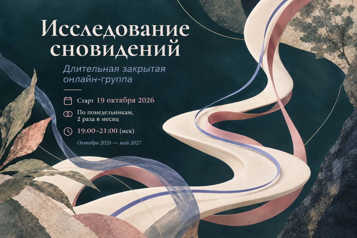 Терапевтическая группа «Онлайн-группа по исследованию сновидений»