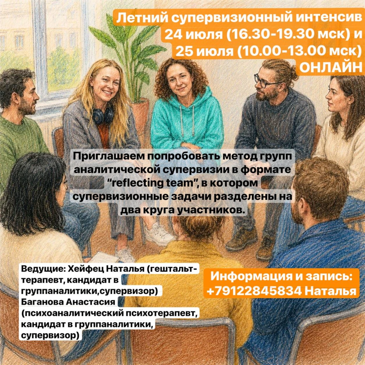 Супервизорская группа «Супервизорский интенсив»